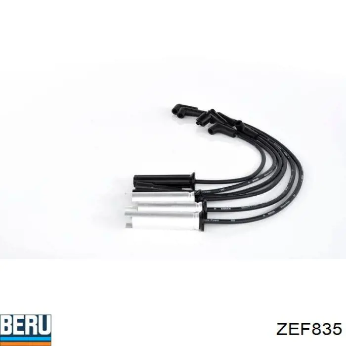 ZEF835 Beru Cables de alta tensión, juego