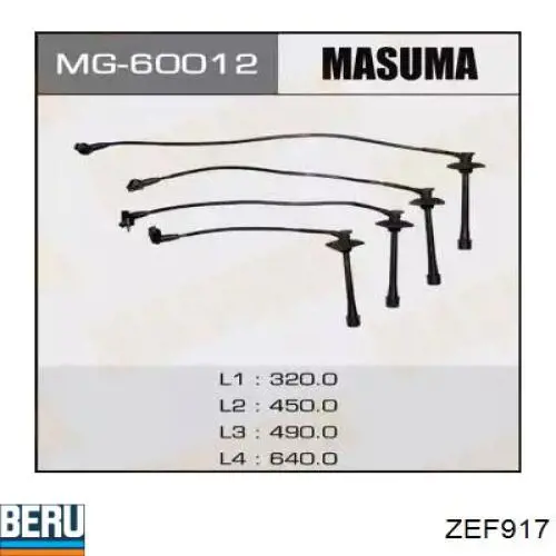 Juego de cables de bujias VALEO 346257 precio, desde 60,69 EUR