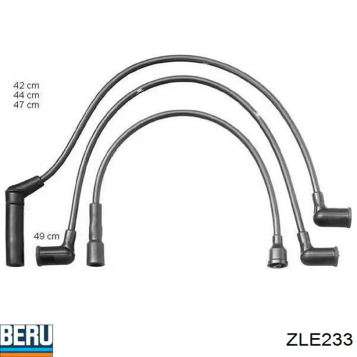 ZLE233 Beru terminal del cable de alta tensión
