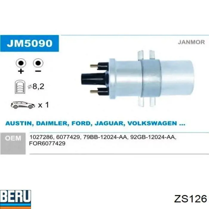 Bobina de chispa Ford 1220522012 precio, desde 34,85 EUR