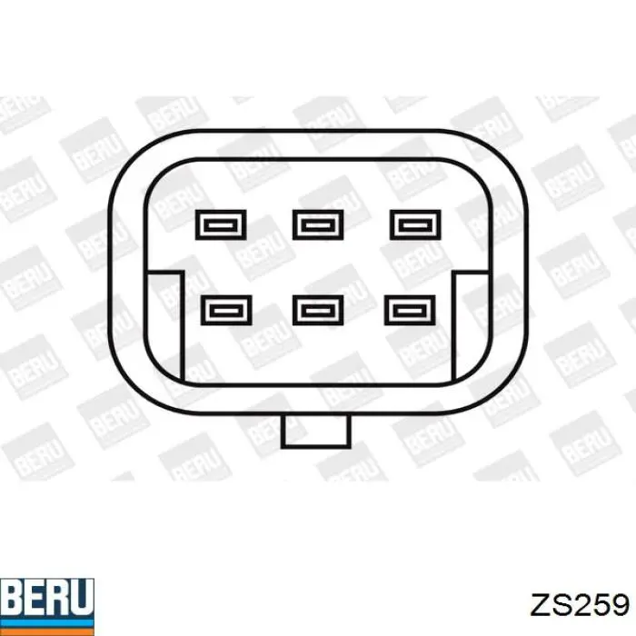 Bobina de encendido Beru ZS259