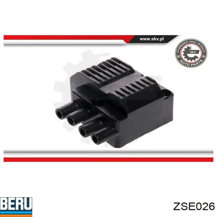 Bobina de encendido Opel Corsa 73, 78, 79