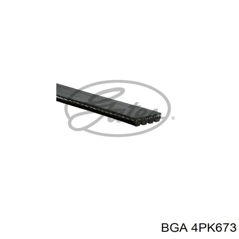 Correa de transmisión trapezoidal BGA 4PK673 precio, desde 4,84 EUR