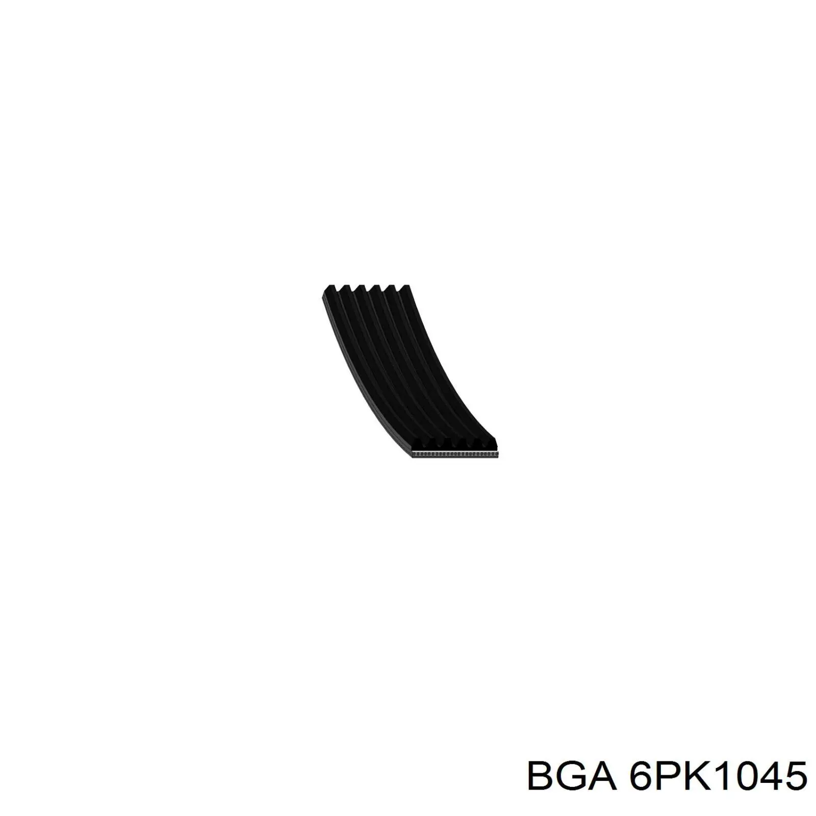 6PK1045 BGA correa trapezoidal