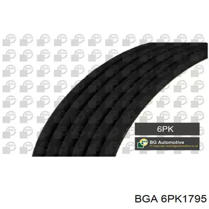 Comprar 6PK1795 BGA Correa trapezoidal