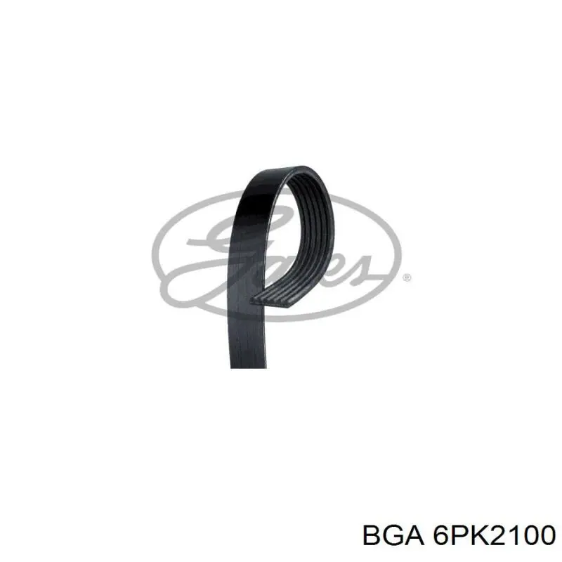 Correa de transmisión trapezoidal BGA 6PK2100 precio, desde 23,75 EUR