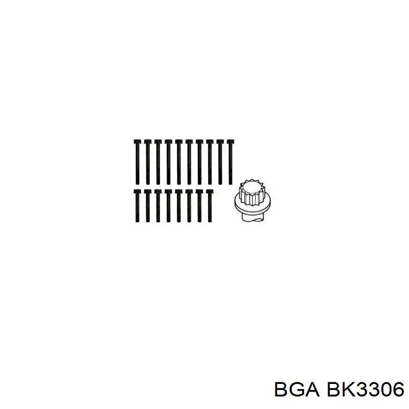 BK3306 BGA tornillo de culata