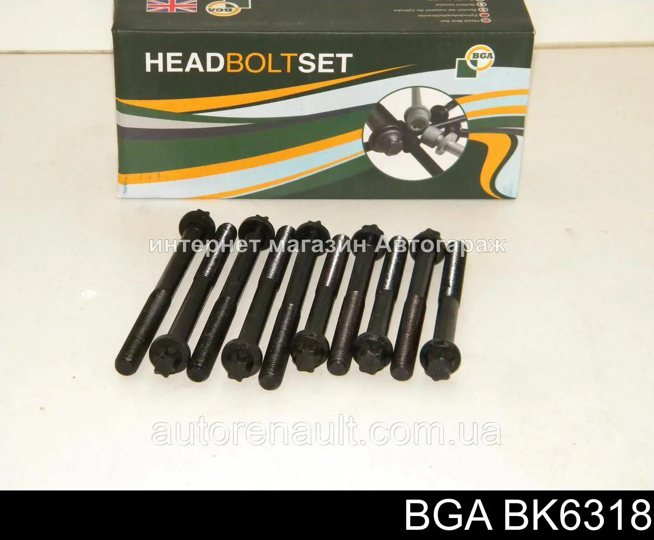 Juego tornillos culata BGA BK6318 precio, desde 12,58 EUR