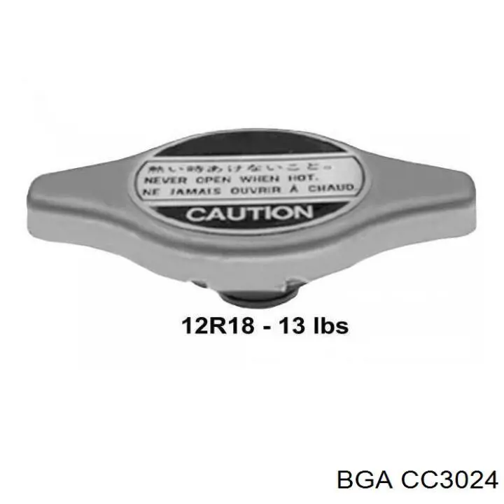 Tapa de radiador Toyota Corolla E12