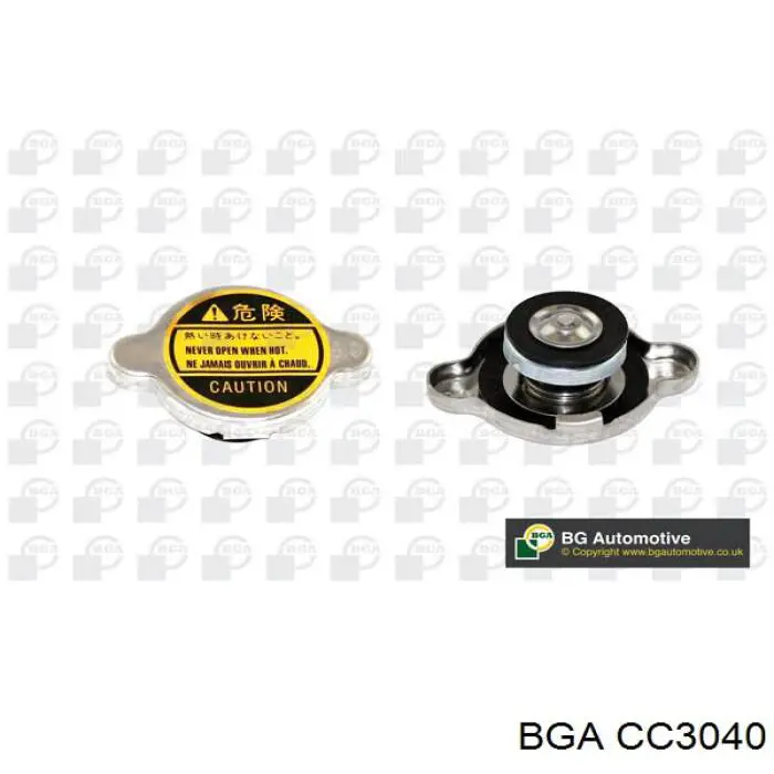 CC3040 BGA tapa de radiador