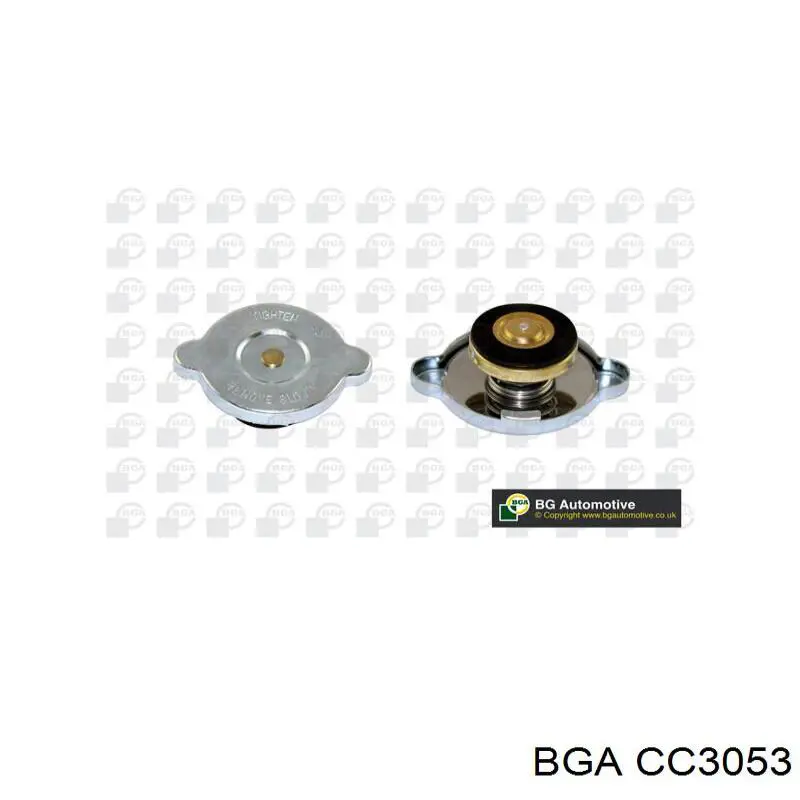 CC3053 BGA tapa radiador