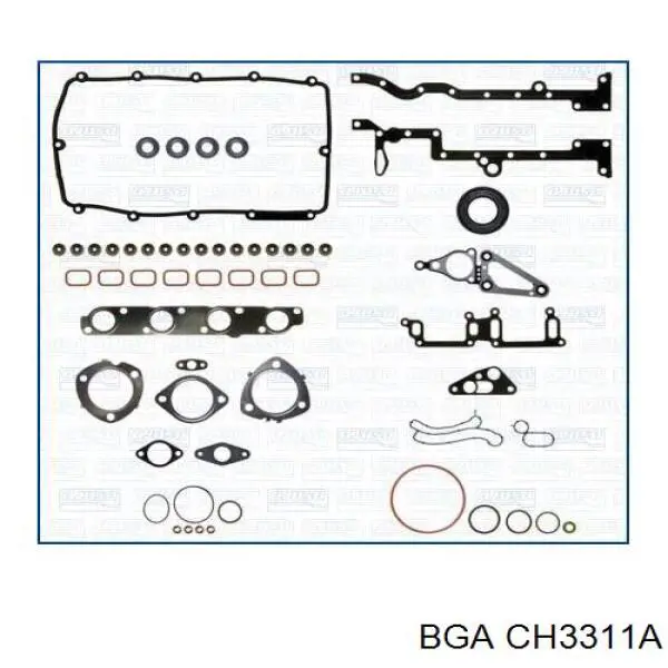 CH3311A BGA junta de culata
