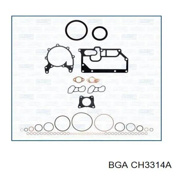 CH3314A BGA junta de culata