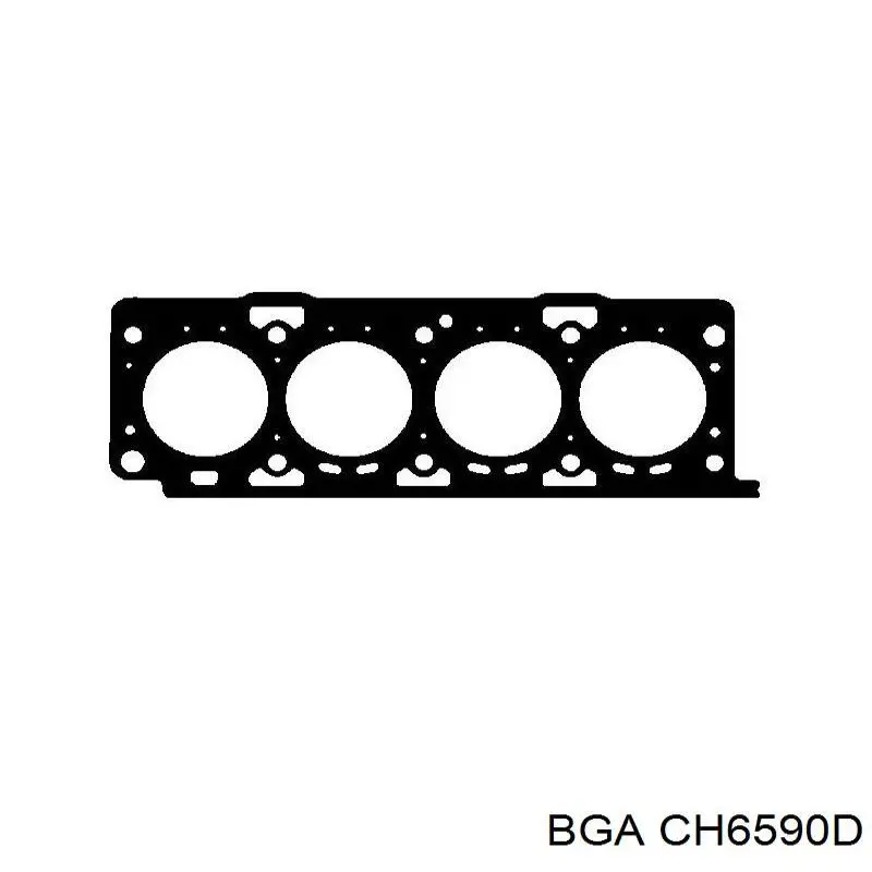 CH6590D BGA junta de culata