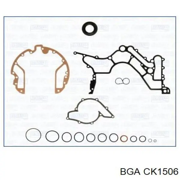 CK1506 BGA Kit de juntas, motor, inferior