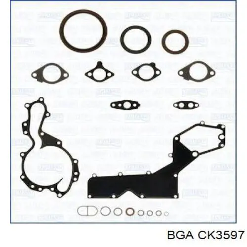 CK5522 BGA juego completo de juntas, motor, inferior