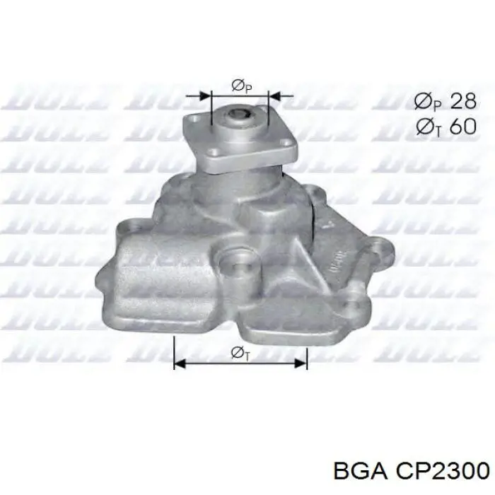 Comprar CP2300 BGA Bomba de agua para motor