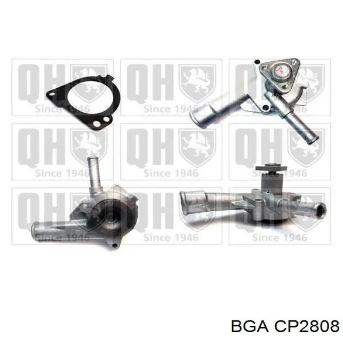 QCP2894 QUINTON HAZELL Bomba refrigerante coche