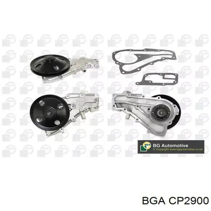 Comprar CP2900 BGA Bomba de agua de refrigeración con carcasa
