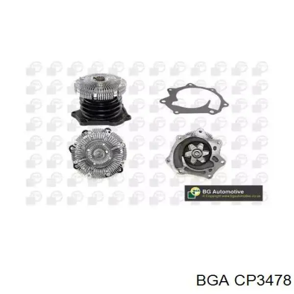 CP3478 BGA Bomba refrigerante coche