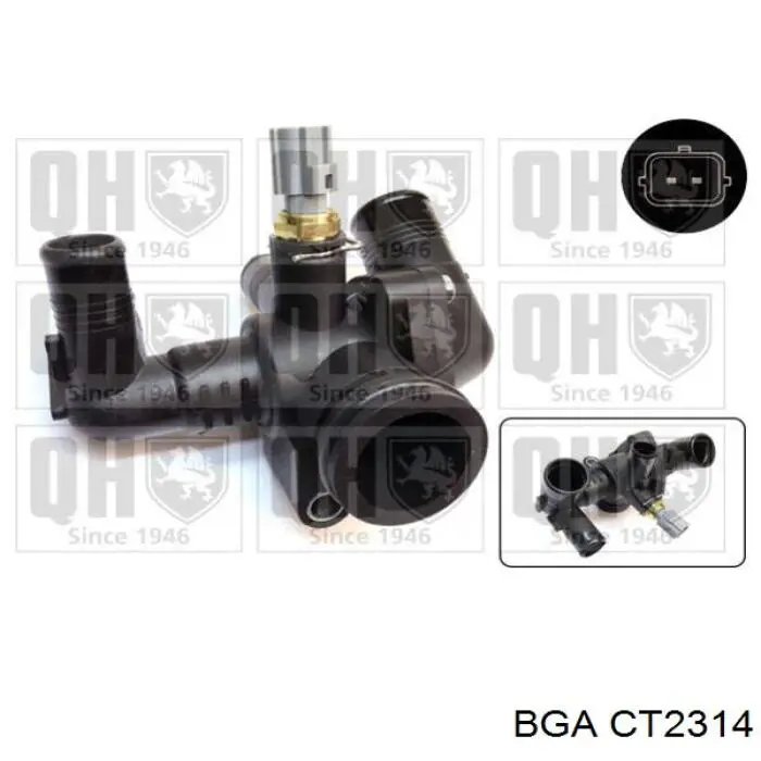 86289 3RG Caja del termostato