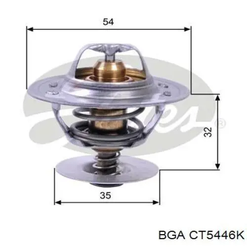 Termostato BGA CT5446K precio, desde 11,61 EUR