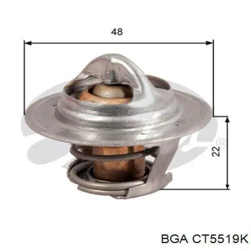CT5519K BGA termostato