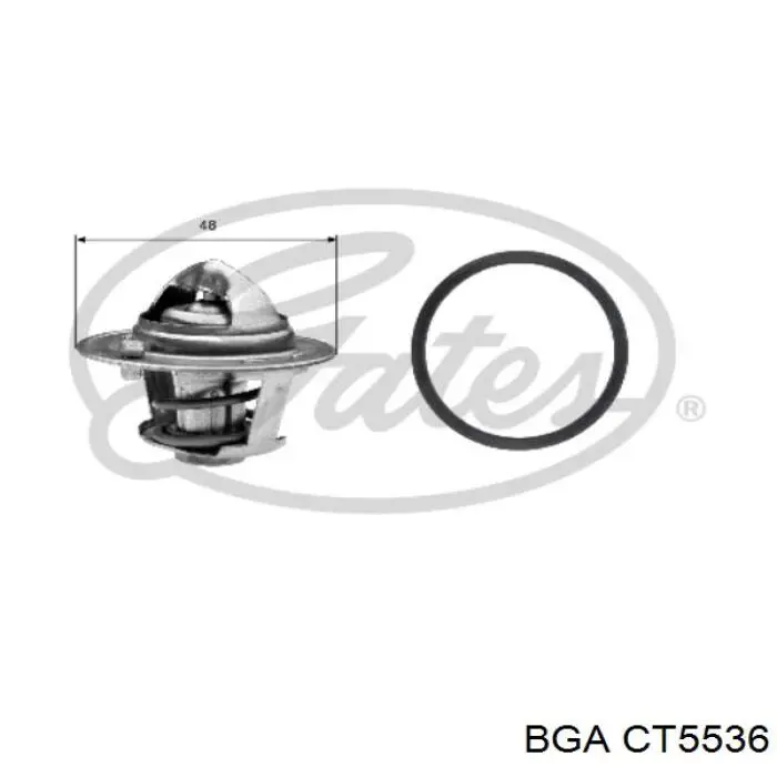 CT5536 BGA termostato, refrigerante