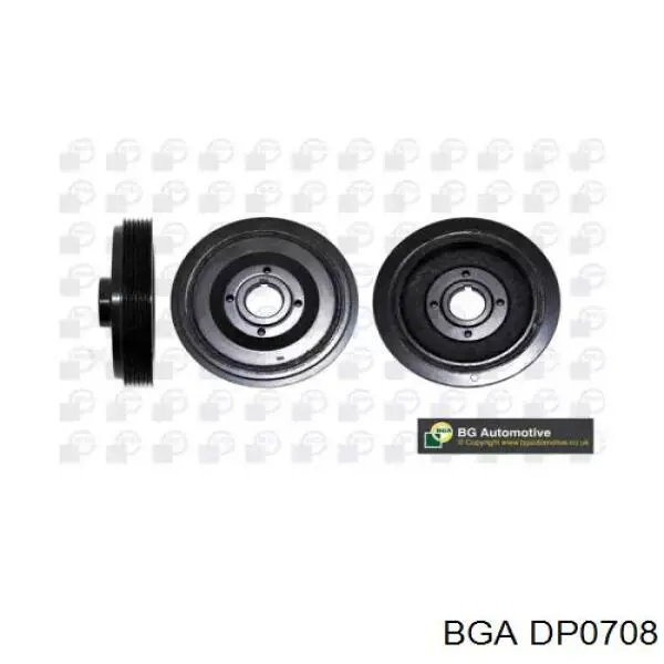 Polea del cigüeñal BGA DP0708 precio, desde 68,11 EUR