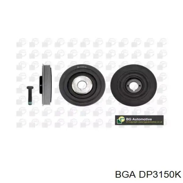 Polea dámper BGA DP3150K