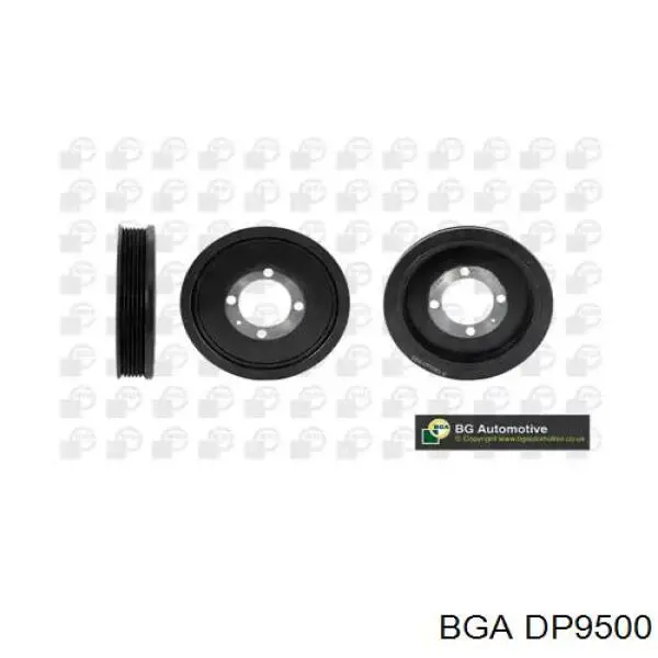 Polea de cigüeñal 98039173 General Motors