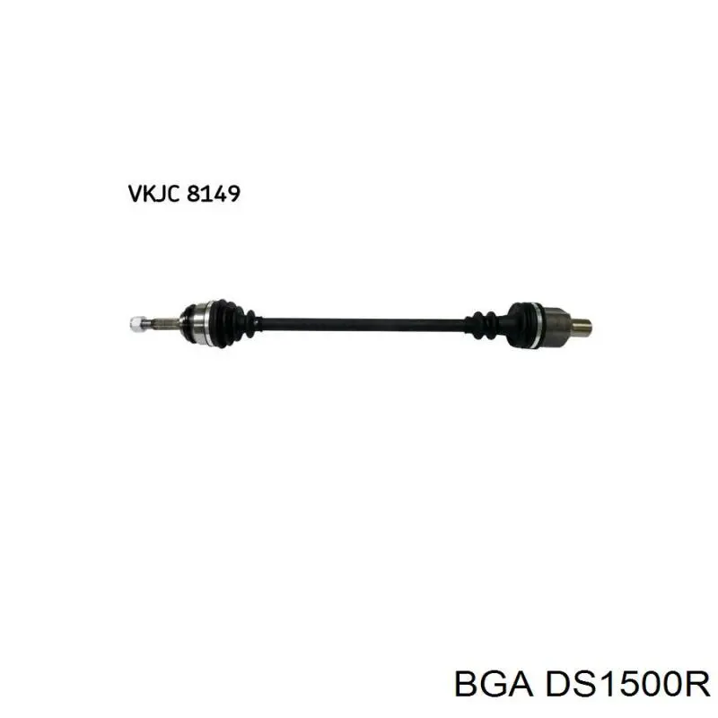 DS1500R BGA árbol de transmisión delantero derecho