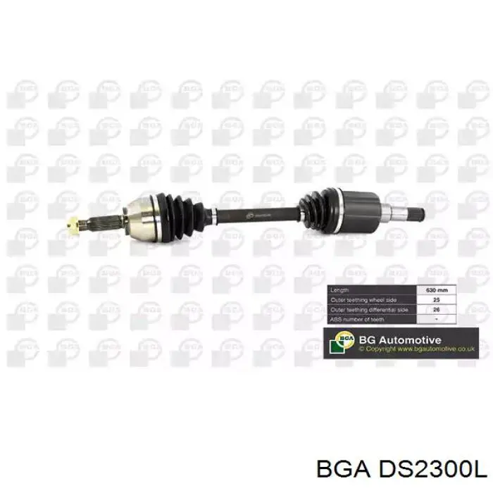 Comprar DS2300L BGA Semieje delantero izquierdo