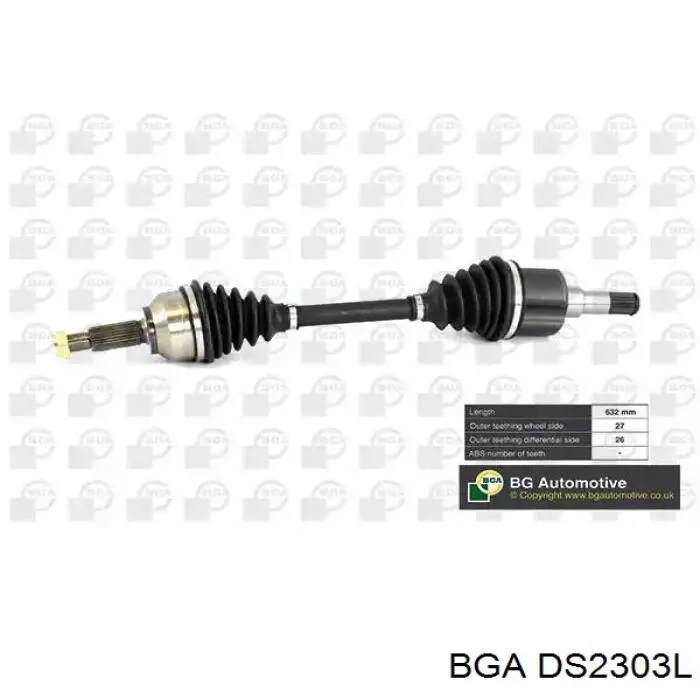 Comprar DS2303L BGA Semieje delantero izquierdo