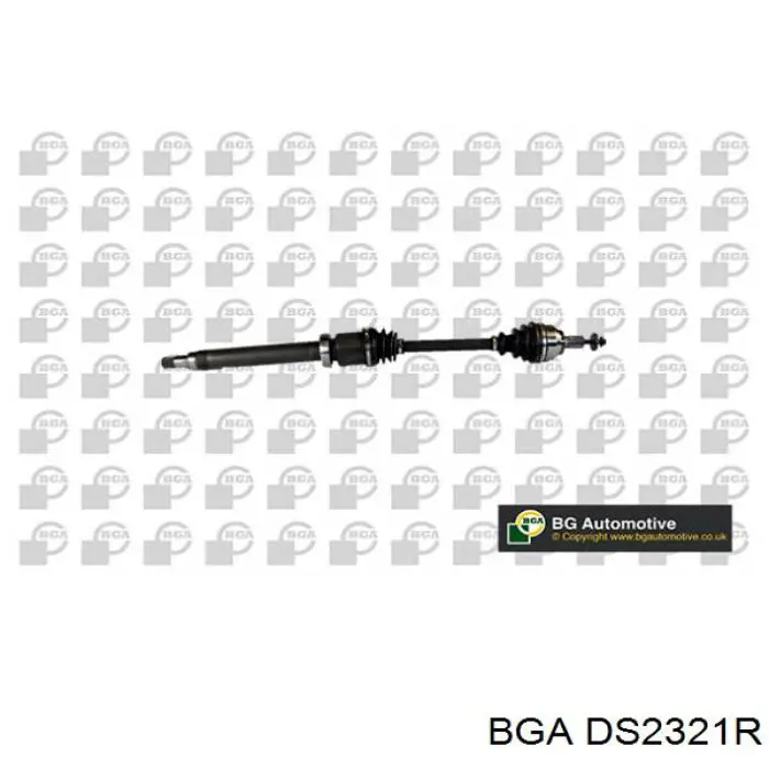 BGA DS2321R BGA árbol de transmisión delantero derecho