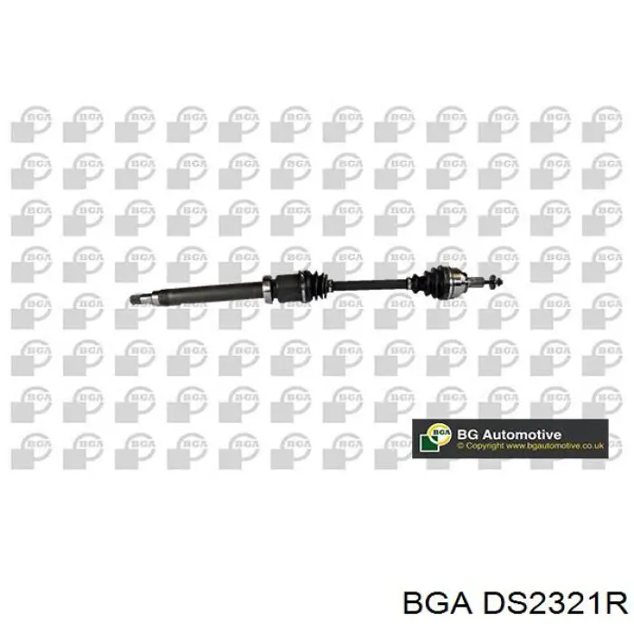 Semieje delantero derecho BGA DS2321R precio, desde 101,47 EUR