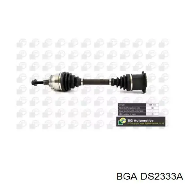 Semieje delantero derecho BGA DS2333A precio, desde 103,09 EUR