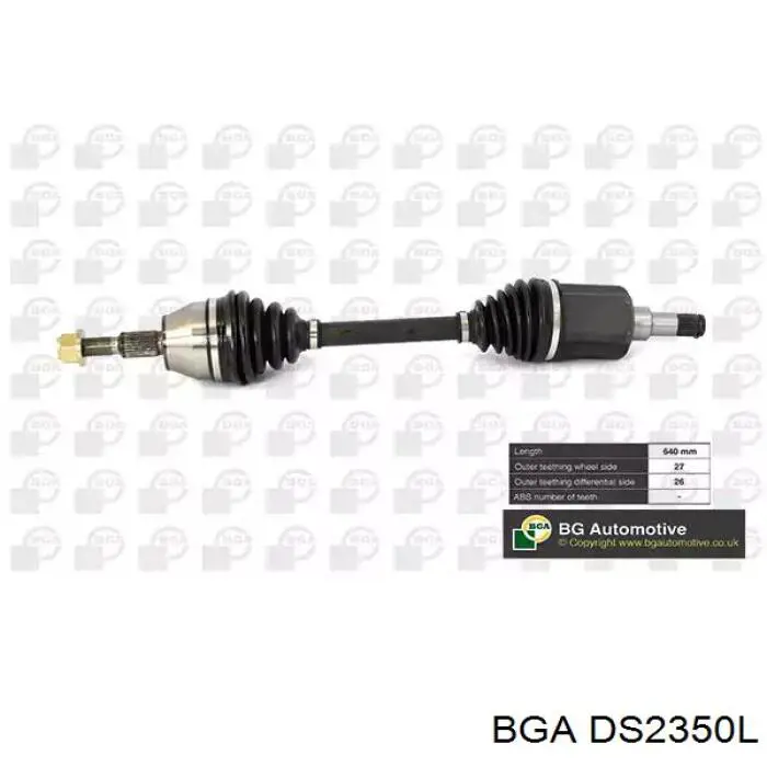 Semieje delantero izquierdo Ford AV613B437CB precio, desde 81,64 EUR
