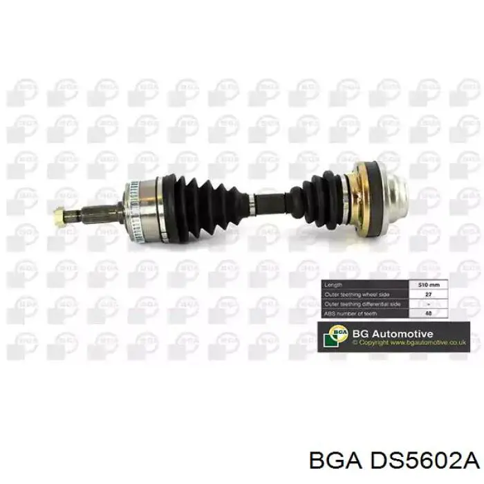 Semieje delantero BGA DS5602A precio, desde 68,57 EUR