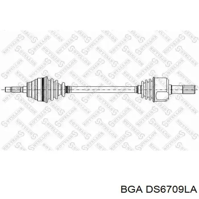 DS6709LA BGA árbol de transmisión delantero izquierdo