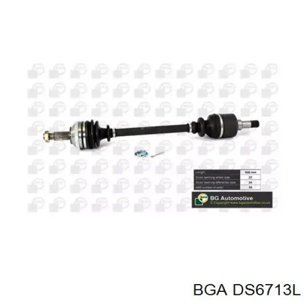 Comprar DS6713L BGA Semieje delantero izquierdo