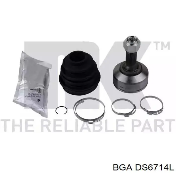 9630767180 Peugeot/Citroen árbol de transmisión delantero izquierdo