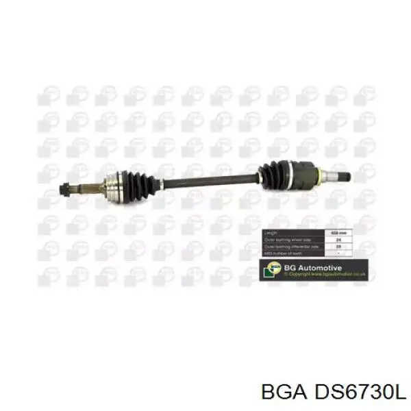 DS6730L BGA árbol de transmisión delantero izquierdo