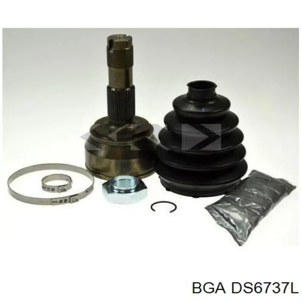 Semieje delantero izquierdo BGA DS6737L precio, desde 104,26 EUR