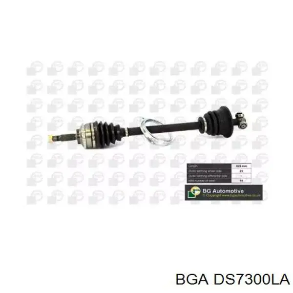 Semieje delantero izquierdo DS7300LA BGA