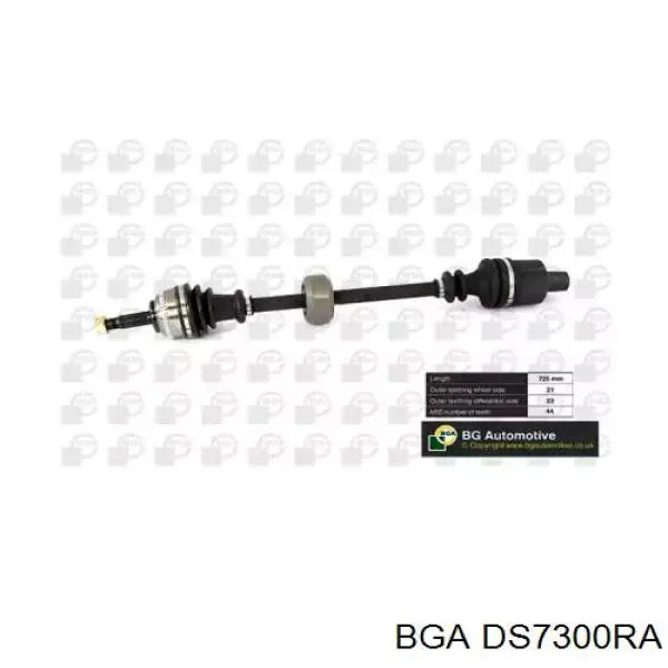 Semieje delantero derecho BGA DS7300RA precio, desde 73,98 EUR