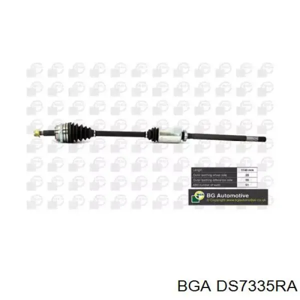 Comprar DS7335RA BGA Semieje delantero derecho