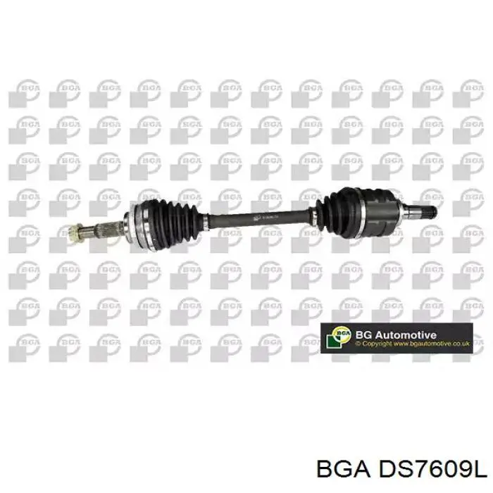 DS7609L BGA Semieje delantero izquierdo