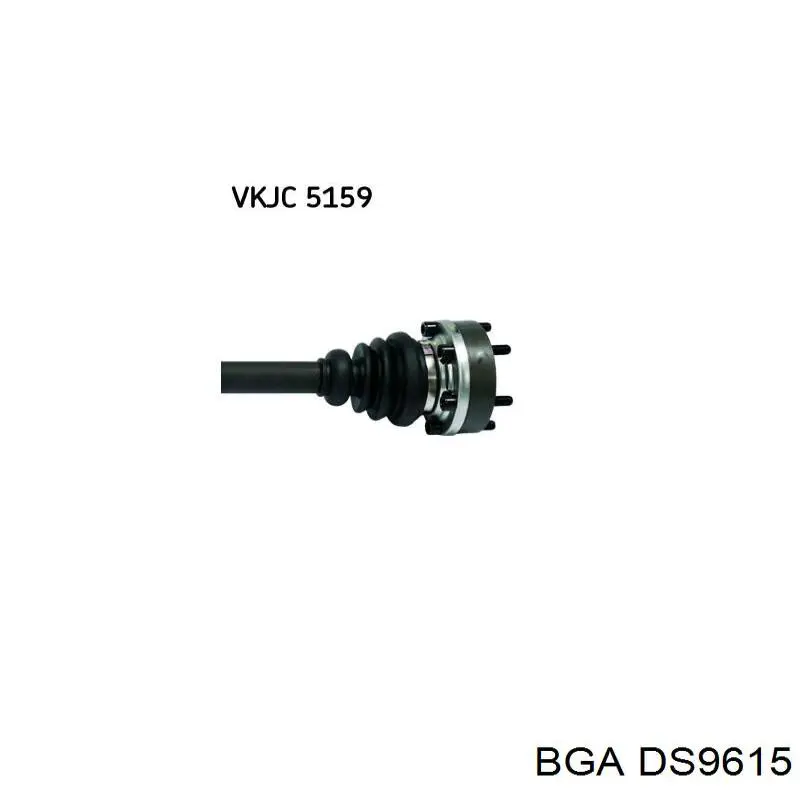 Semieje delantero BGA DS9615 precio, desde 107,25 EUR