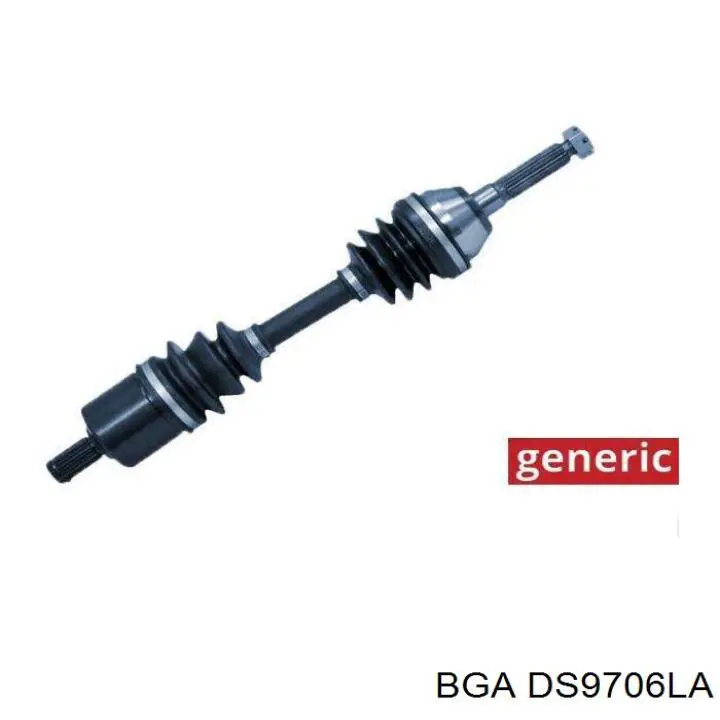 Semieje delantero izquierdo BGA DS9706LA precio, desde 105,41 EUR